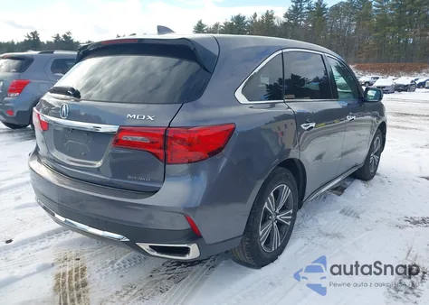 2018 Acura Mdx из США, поврежденный, VIN 5J8YD4H31JL021681